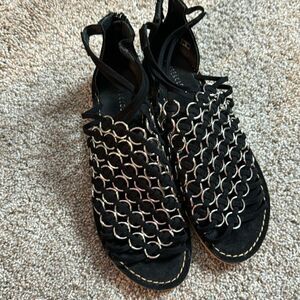 Musse & Cloud Monnie Caged Sandals Women’s 9